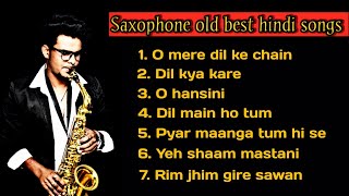 Saxophone music  Best Romantic instrumental  Hindi old songs Saxophone music  Kishore Kumar [upl. by Artenehs765]