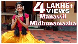 Manassil Midhunamazha  Nandanam  Dance Cover  Padma Shalini [upl. by Niwri955]