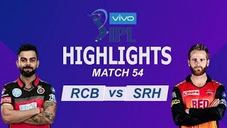 IPL 2019 Full Highlights quotRCB vs SRHquot Full Match Highlights Today [upl. by Scriven799]