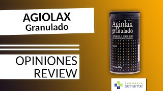 AGIOLAX Granulado 🌼 Agiolax Opiniones 🌷 FARMACIA SENANTE [upl. by Ashly]