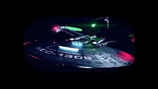 Star Trek Discovery  Lorca USS Discovery And USS Gagarin vs Klingons Destroyer Ships Battle Scene [upl. by Boar882]