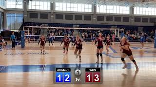 WHS VB JV2 Attleboro [upl. by Moffit]