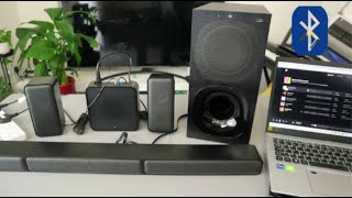 How to Connect Sony S40R Soundbar To Your Laptop and Testing the Sound [upl. by Obola]