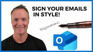 Make Your Outlook Email Signature Stand Out [upl. by Hsihsa]