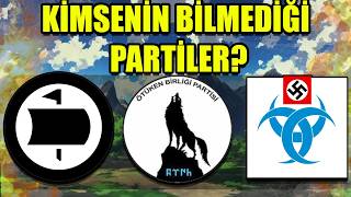 İLGİNÇ SİYASİ PARTİLER VE SAVUNDUKLARI İDEOLOJİ [upl. by Ditzel479]