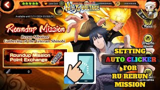 AUTO CLICKER 👆🏻  ROUND UP RERUN MISSION amp TIPS ❗❕  NxB NV [upl. by Demahom]