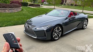 Living With A 2023 Lexus LC500 Convertible [upl. by Neliak]