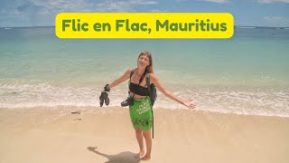 Walking Flic en Flac Mauritius A Coastal Stroll with Tropical Flair [upl. by Demetris]