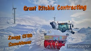 Grant Ritchie Zaugg SF110 Snowblower [upl. by Gnihc]