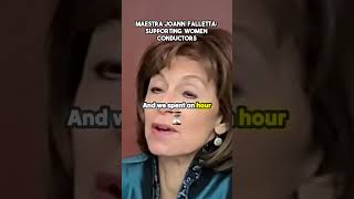 JoAnn Falletta Supporting Women Conductors [upl. by Capon742]