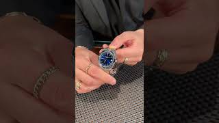 Vacheron Constantin Overseas Blue Dial Steel Mens Watch 4500V Review  SwissWatchExpo [upl. by Westhead]