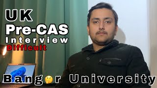 UK Pre CAS interview  Bangor University PreCAS interview  Interview Questions [upl. by Glori]