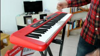 UNBOXING Y REVIEW TECLADO CASIO CTS200RD CASIOTONE EN ESPAÑOL [upl. by Epilef]