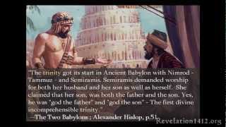 Pagan Origins of the Trinity  The gods of Babylon  NaderMansour [upl. by Light931]