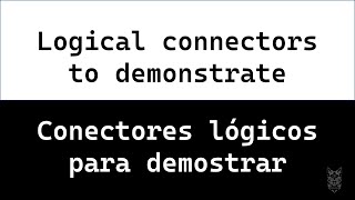 ➰Conectores logicos para demostrarLogical connectors to demonstrate clasificaciónCAT ENGLISH [upl. by Ennaeus]