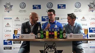 20181012 Kassel Huskies  Heilbronner Falken 42  Pressekonferenz [upl. by Audsley]