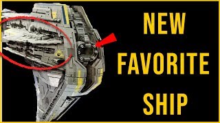 Made from Star Destroyers  COMPLETE BREAKDOWN of the Best New Canon Ship  Starhawkclass [upl. by Persis]