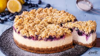 Blueberry Cheesecake A heavenly dessert easy to make [upl. by Anat]