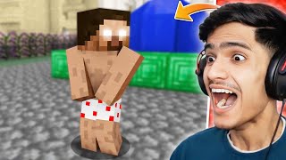 Herobrine Sir Is In Danger 😂  In HINDI [upl. by Rondi]