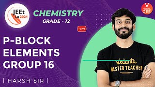 P Block Elements  Group 16  Class 12  JEE Main 2021  JEEt Lo 2021  Vedantu JEE [upl. by Mera]