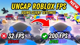 How To Uncap FPS Using Client Settings [upl. by Hgielak]