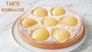 La Meilleure TARTE BOURDALOUE  La Recette facile de la Tarte Poire et Crème dAmande [upl. by Cinelli]