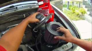 Air Filter Modification Isuzu Sportivo Crosswind Panther [upl. by Siuoleoj]