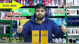 Realme Prices Update 23012024  Realme C51 amp Realme C53 Prices Down in Pakistan January Update [upl. by Noyerb687]