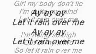 PitbullRain Over Me ft Marc Anthony LyricsLetra [upl. by Ymot]