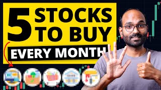 5 Stocks To Buy Now Every Month For Long Term  Best Stocks For SIP  Your Everyday Guide [upl. by Guerin569]