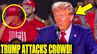 Trump SCREAMS At Crowd As Speech Takes SHOCKING Turn [upl. by Calandria473]