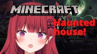 【Minecraft】Try to build HAUNTED HOUSE for PRISM land 3 [upl. by Aicilra]