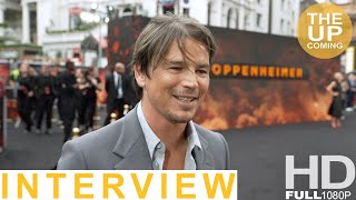 Josh Hartnett interview on Oppenheimer at London premiere [upl. by Sallie]