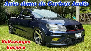 Auto demo de Carbon Audio  Volkswagen Saveiro 2018 [upl. by Ahsatsana]