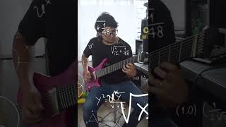 Deadmau5  Maths metal cover deadmau5 metalcover 8strings [upl. by Anauqahs]