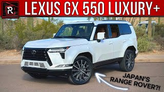 The 2024 Lexus GX 550 Luxury Is The Ultimate Posh Land Cruiser For The Road [upl. by Seto761]