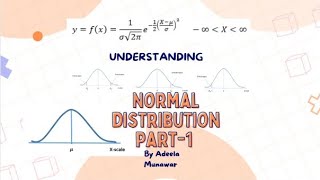 Understanding Normal Distribution Part1 distribution [upl. by Ahsrop302]