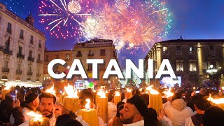 Catanias Saint Agatha Festival  Culture and Traditions in Sicily Italy [upl. by Ardnak]