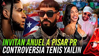 LOS DIABLOS DE LLORENS INVITAN A ANUEL A PR SE ARMA LIO POR TENIS DE YAILIN [upl. by Skerl]