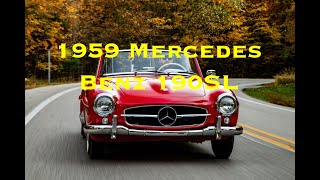 1959 Mercedes Benz 190SL Roadster [upl. by Adlaremse]