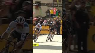 Pogacar TAKES FLIGHT 🚀 to take the yellow jersey back 🥊 tourdefrance TDF24 cycling [upl. by Francisco]