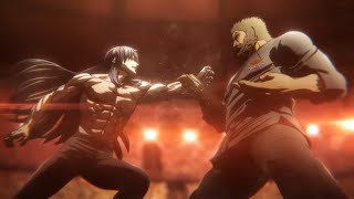 Kiryu Setsuna vs Kuroki Gensai 4K fullHD  Kengan Ashura Season 3 dublado ptbr [upl. by Bennion871]