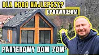 DOM PARTEROWY PLUSY i MINUSY Dla kogo dom 70m2 parterowy będzie IDEALNY [upl. by Hughie372]