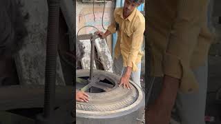 Amazing Process of Making Retreaded Tire With Old Tires amazingmanufacturing amazingprocess [upl. by Ree374]