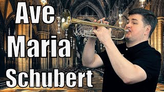 Ave Maria  Schubert Trumpet Cover [upl. by Eemyaj]