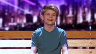 Merrick Hanna Emotional Dancer Gets Seals Golden Buzzer Americas Got Talent Judge cuts 2017 [upl. by Veta]