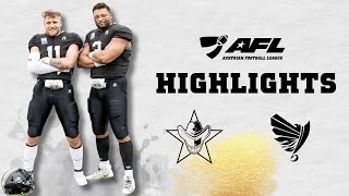 Highlights AFL 2023  AFC RANGERS Mödling gegen Swarco Raiders [upl. by Ressler]