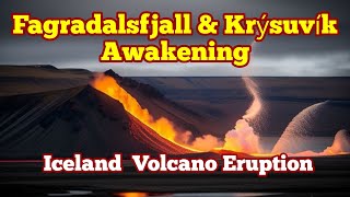 Slowing Magma Accumulation amp Land Rise Fagradalsfjall ampKrýsuvík Awakening [upl. by Salahi]