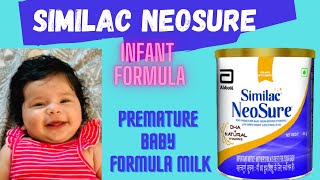 SIMILAC NEOSURE Infant Formula  Premature Baby Formula Milk 2021 [upl. by Remoh242]