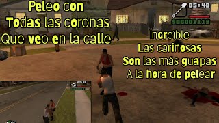 peleo con todas las cariñosas GTA San Andreas [upl. by Ebner]